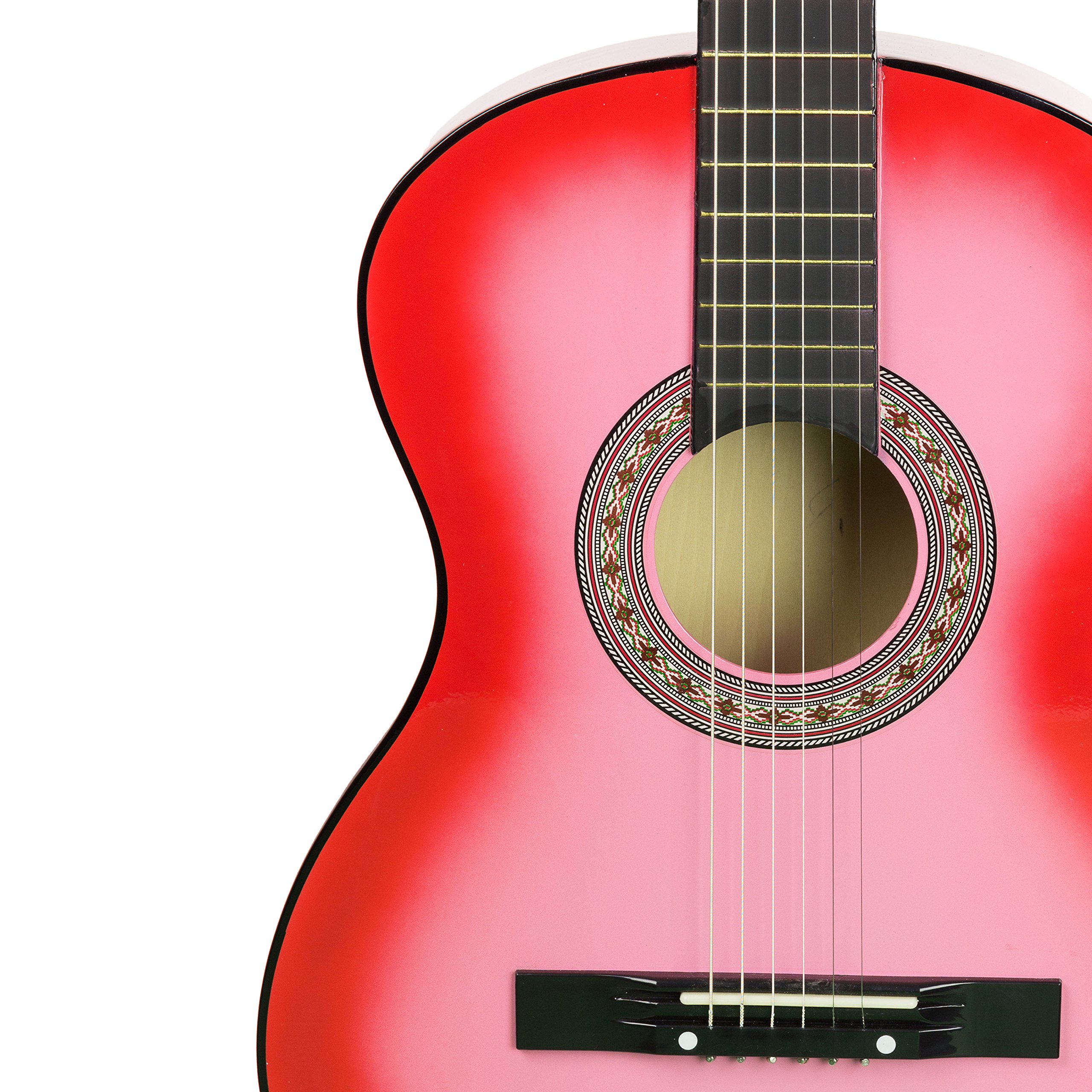 Amazon | Martin Smith 38インチアコースティックギター、ピンク